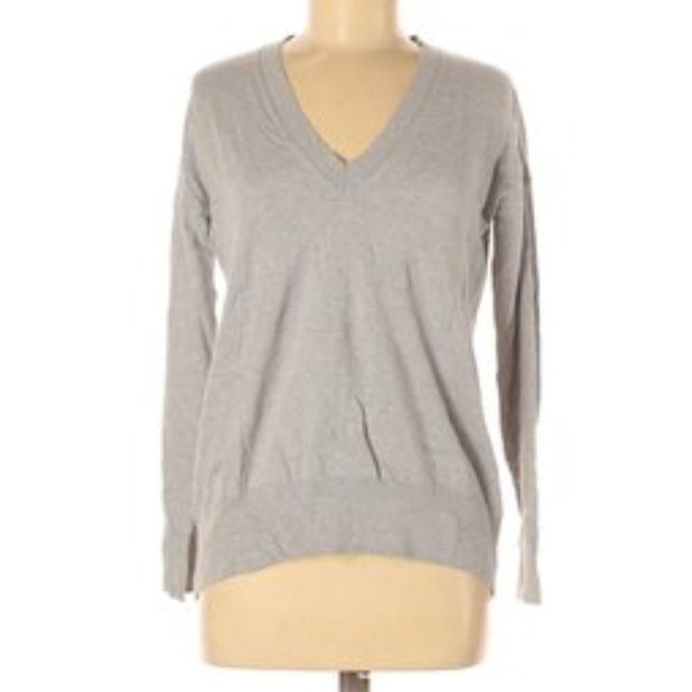 Banana Republic Pima Cotton/Cashmere V neck High low Sweater XS/S
